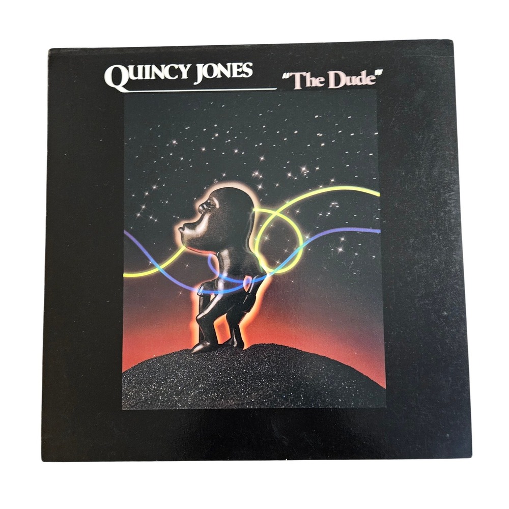 Quincy Jones The Dude 12x12 Album Flat Promo Poster 1980s Record Store Display